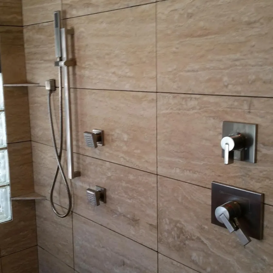 Shower fixture installation for Water Heater Replacement in Ocean Springs
